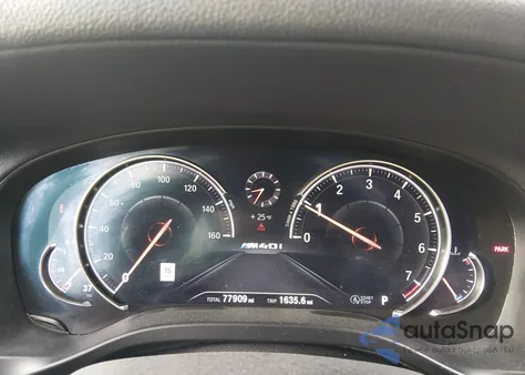 2019 BMW X3 M40I z USA, uszkodzony, nr VIN 5UXTS3C57K0Z03876